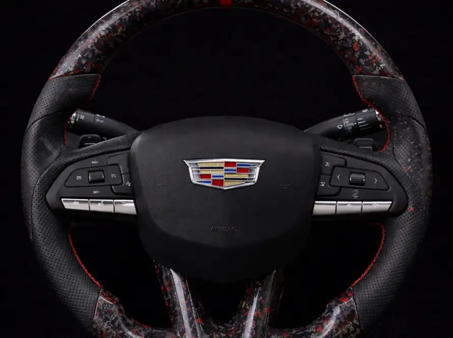 2020+ Cadillac CT4 | CT5 Carbon Fiber Steering Wheel