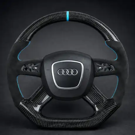 2005-2011 Audi A3–A6 & Q7 Carbon Fiber Steering Wheel