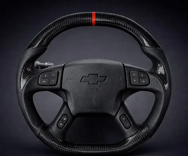 2003-2006 Chevrolet Silverado, Trailblazer & Tahoe and GMC Yukon & Sierra Carbon Fiber Steering Wheel
