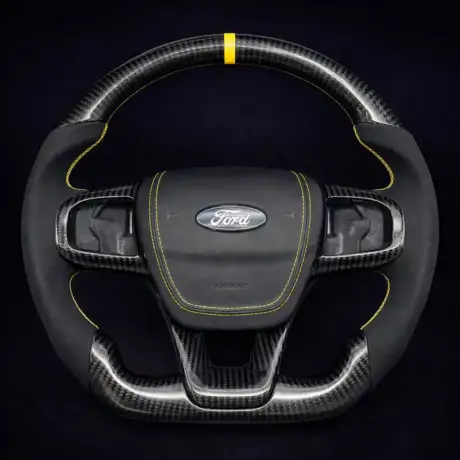 2022+ Ford Maverick & Bronco Sport Carbon Fiber Steering Wheel