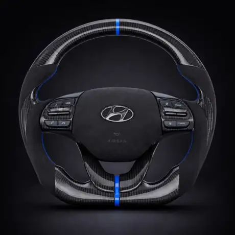 2019-2020 Hyundai Elantra Carbon Fiber Steering Wheel