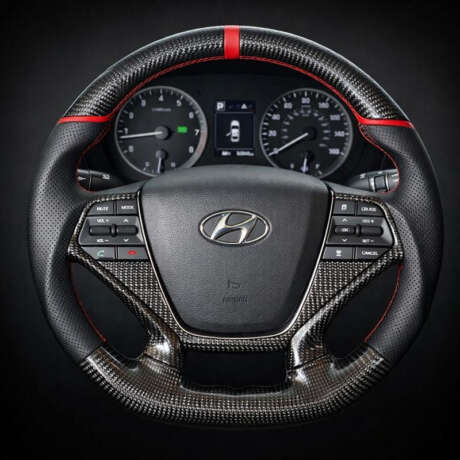 2017-2018 Hyundai Elantra Carbon Fiber Steering Wheel