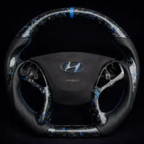 2012-2017 Hyundai Veloster Carbon Fiber Steering Wheel