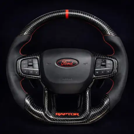 2024+ Ford Ranger Carbon Fiber Steering Wheel