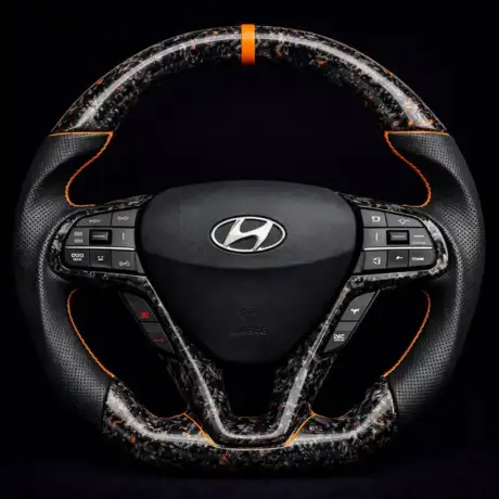 2012-2017 Hyundai Veloster Carbon Fiber Steering Wheel