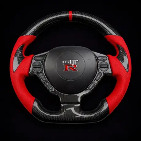 2009-2016 Nissan GTR R35 Carbon Fiber Steering Wheel