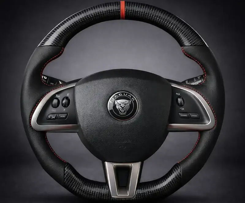 2007-2015 Jaguar XK | XKR | XF Carbon Fiber Steering Wheel