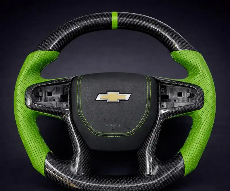 2019+ Chevrolet Silverado | GMC Sierra Carbon Fiber Steering Wheel