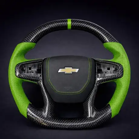 2019+ Chevrolet Silverado | GMC Sierra Carbon Fiber Steering Wheel