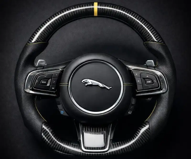 2010-2019 Jaguar XJ Carbon Fiber Steering Wheel