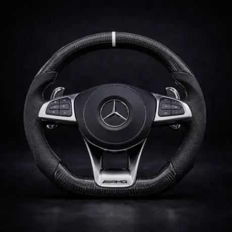 Mercedes Benz Carbon Fiber Steering Wheel