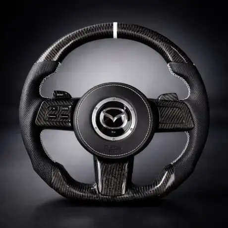 2006-2015 Mazda MX-5 Miata Carbon Fiber Steering Wheel