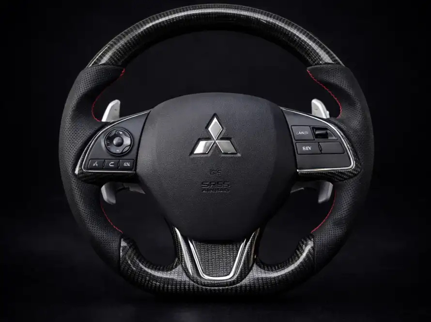2014-2021 Mitsubishi Mirage | Eclipse Carbon Fiber Steering Wheel