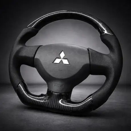 2008-2017 Mitsubishi Lancer Carbon Fiber Steering Wheel499