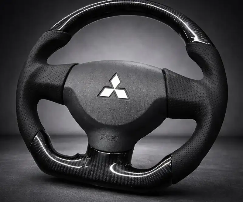 2008-2017 Mitsubishi Lancer Carbon Fiber Steering Wheel499