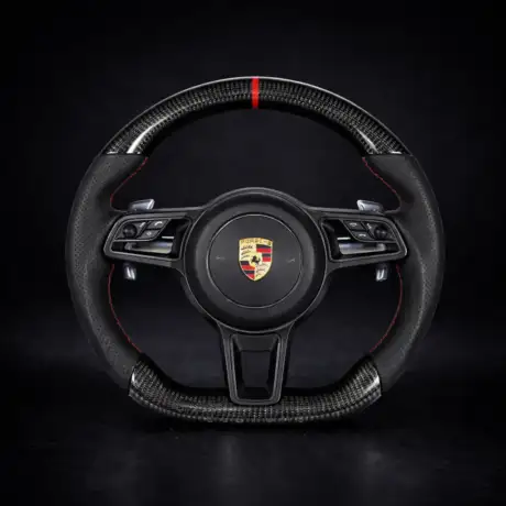 Porsche Carbon Fiber Steering Wheel
