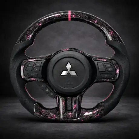 2008-2015 Mitsubishi EVO X Carbon Fiber Steering Wheel